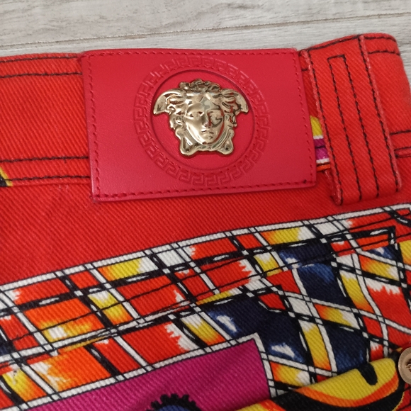 Versace Vogue 1991 Tribute High Waisted Jeans$798 - Picture 13 of 16